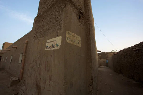 Djenne?: afrikanska staden av lera — Stockfoto
