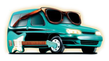 Concept car clipart