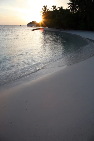 Восход солнца в раю — стоковое фото
