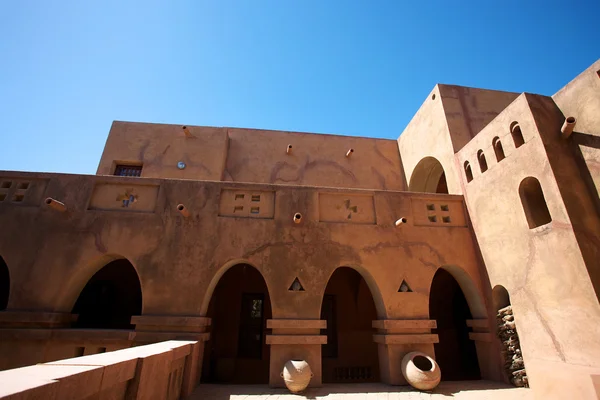Marocká architektura v zemi dogon mopti — Stock fotografie