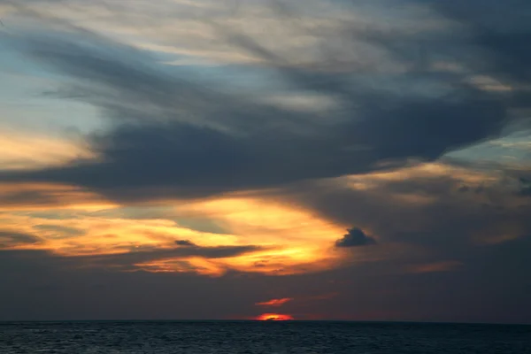 Puesta de sol en el Océano Índico —  Fotos de Stock