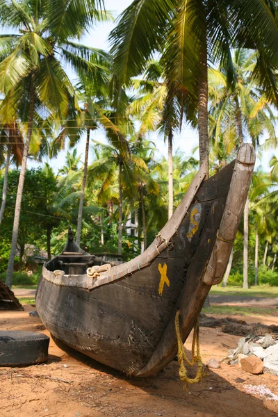 传统喀拉拉邦鱼船 — 图库照片