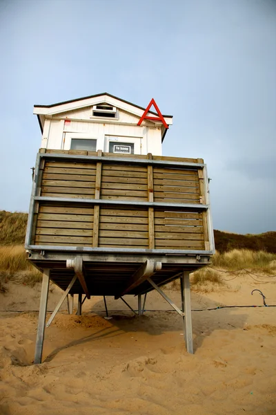 Dům na pláži — Stock fotografie