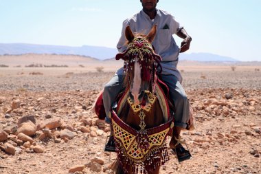 Moroccan riders clipart