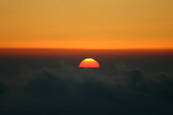 Восход солнца с Синайского полуострова — стоковое фото