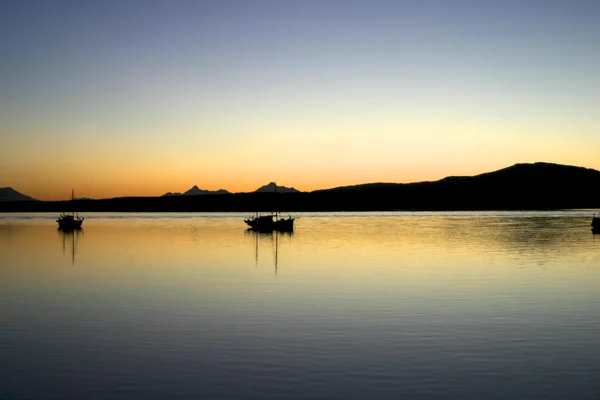 Lago na Patagônia — Fotografia de Stock