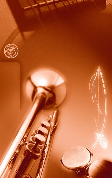 Saxofón brasileño — Foto de Stock