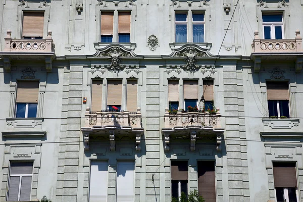Балкон в Будапеште — стоковое фото
