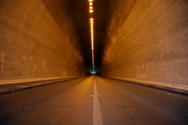 Endless tunnel in Budapest
