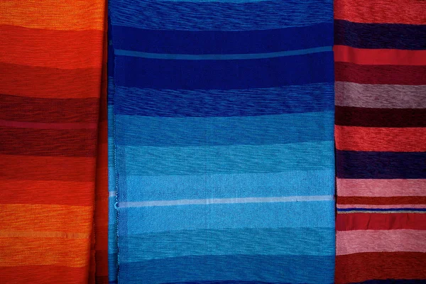 Tecidos marroquinos — Fotografia de Stock