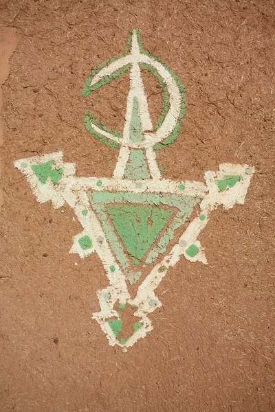 Племенной символ Марокко — стоковое фото