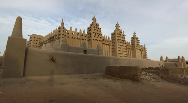 Djenne?: afrikanska staden av lera — Stockfoto