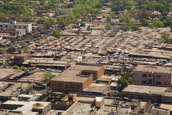 Weergave van bamako de stad — Stockfoto