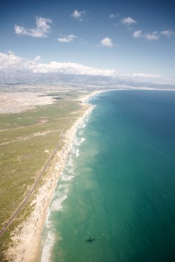 cape Town havadan görünümü