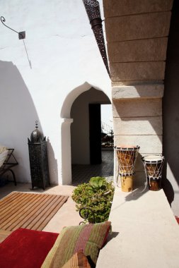 Riad in Morocco clipart