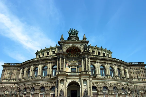 Театру Земпера Дрезден — стокове фото