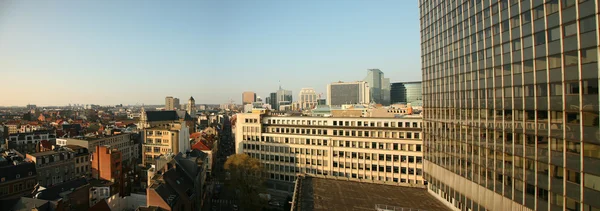 布鲁塞尔的全景视图 — 图库照片