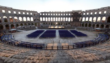 Arena of Pula clipart