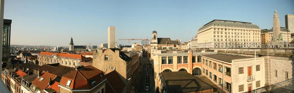 Панорамный вид на Брюссель — стоковое фото