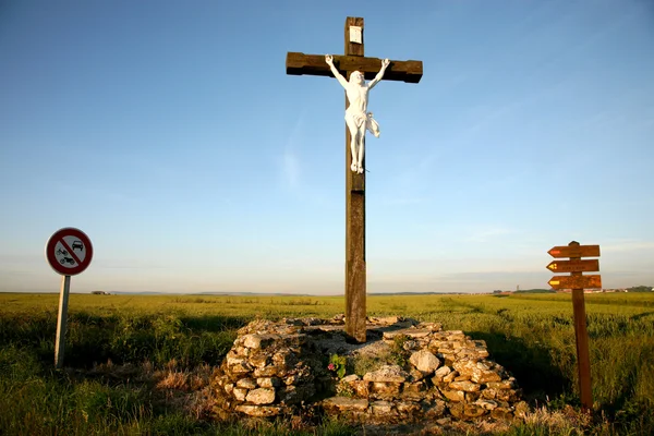 Jesus in the country side — Stock Photo, Image