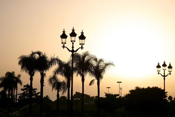 Sunset on the palace — Stock Photo, Image