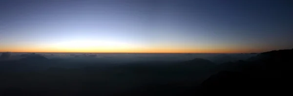 Sunrise--dan mt.sinai — Stok fotoğraf