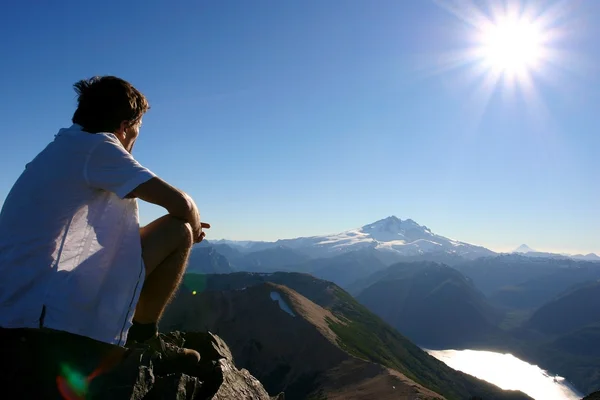 Oben auf dem Berg — Stockfoto