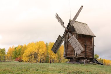 Old windmill clipart