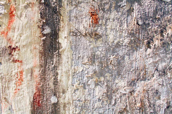 Старая Многоцветная Каменная Стена Текстурированная Поврежденная Временем — стоковое фото