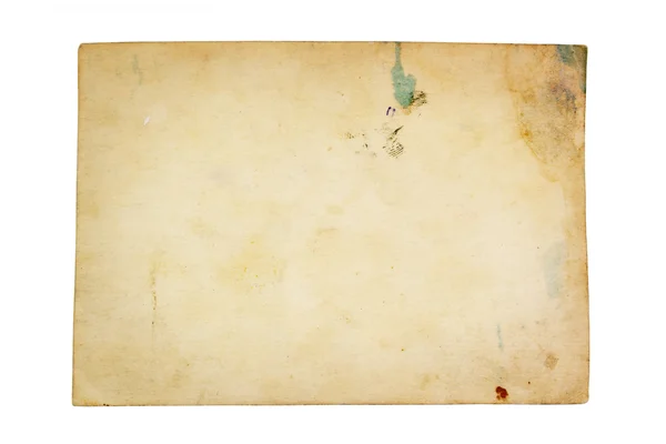 Vecchio Giallo Testurizzato Carta Fotografica Come Cornice — Foto Stock
