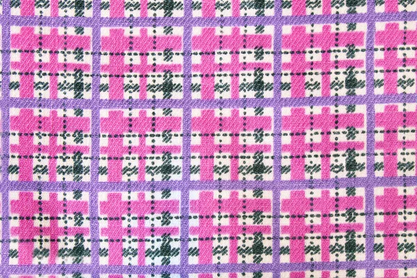 Textura de tecido roxo e rosa — Fotografia de Stock