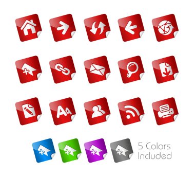 Web Navigation // Stickers Series clipart