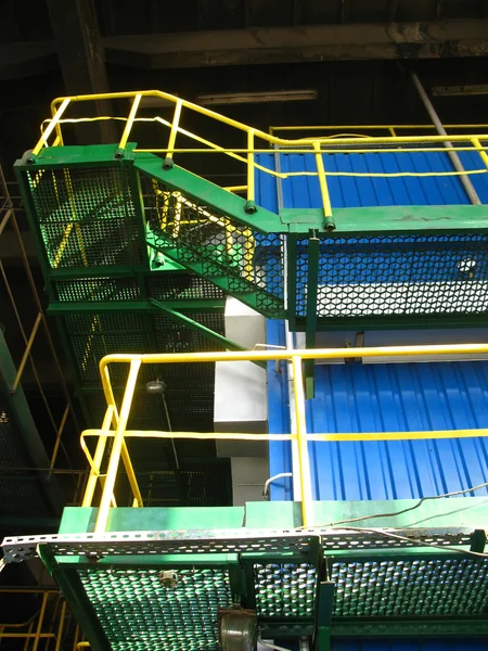Plataformas e escadas — Fotografia de Stock