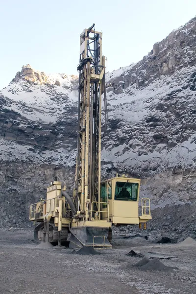 Heavy drilling machine — Stock Photo, Image