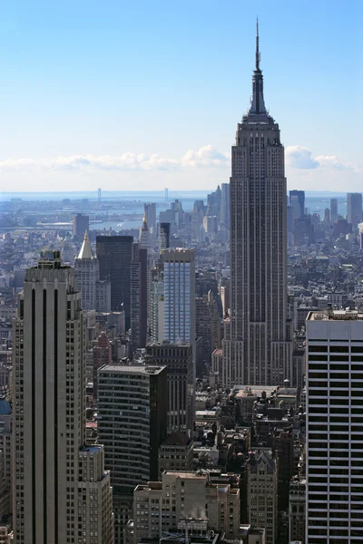 뉴욕 시의 도시 경관 — 스톡 사진