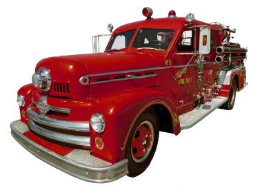 Old Firetruck clipart