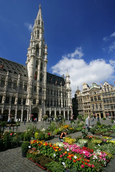 Grand place, Bryssel — Stockfoto