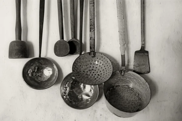 Antika mutfak eşyaları — Stok fotoğraf
