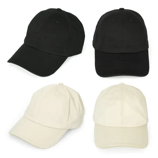 Blank baseball caps — Stock Photo, Image