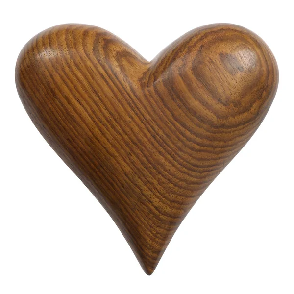 나무 심장 — 스톡 사진