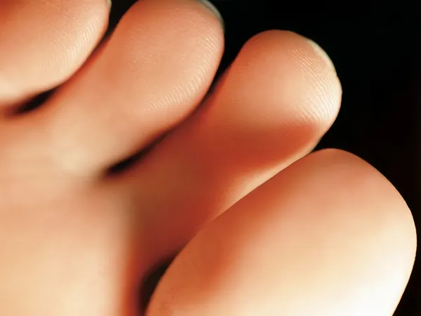 Parte inferior de los dedos de los pies —  Fotos de Stock