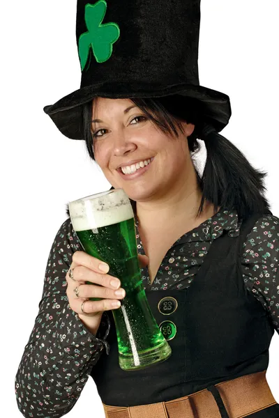 Beber no dia de St. Patricks — Fotografia de Stock