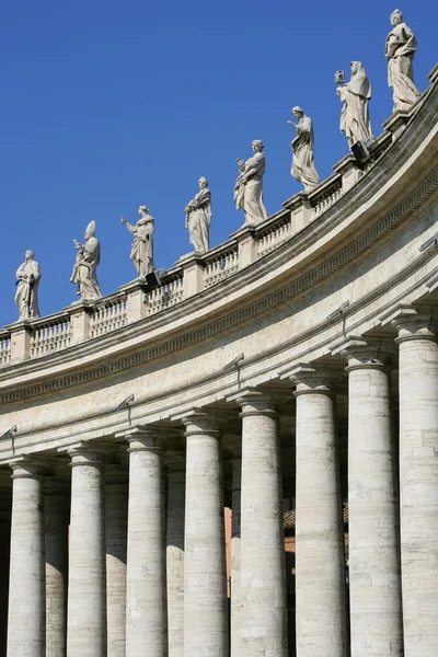 Vatican columns Royalty Free Stock Photos