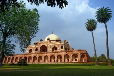 Humayun's Tomb in New Delhi, India. clipart