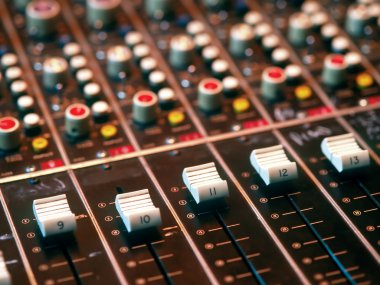 Mixing console clipart