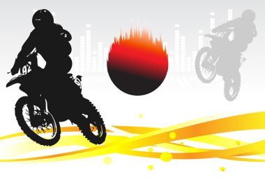 Racing vector clipart