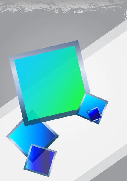 Abstrakte blaue Element Hintergrund — Stockvektor