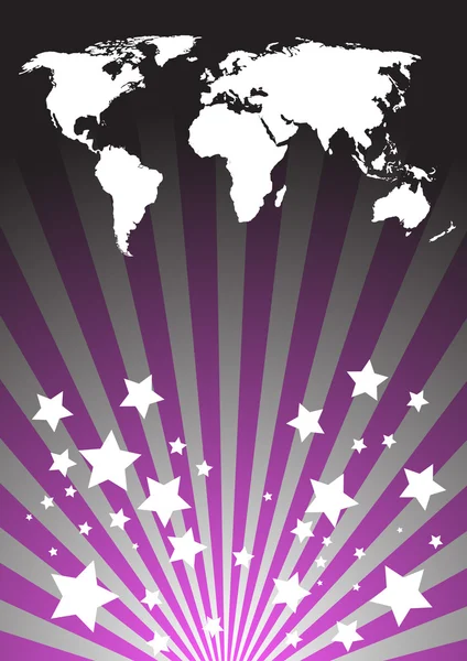 抽象的な紫色の背景 クリップ アート — ストックベクタ