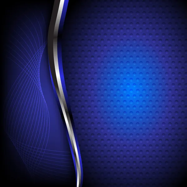 Abstrakt blå bakgrund — Stock vektor