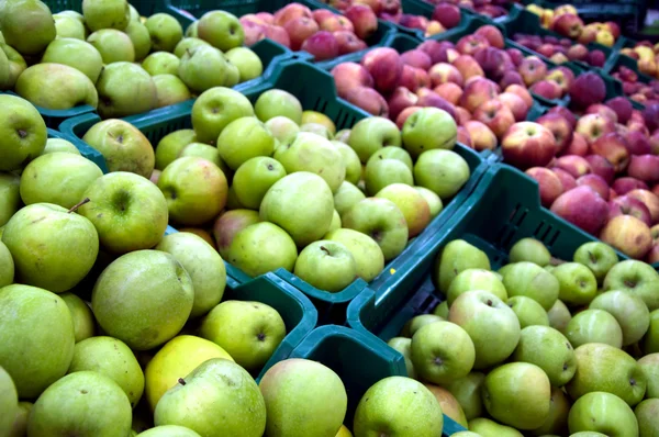 Manzanas primer plano — Foto de Stock